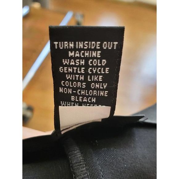 Alfani Women's Black Brocade Rayon Mid Rise Pull on Straight Casual Pant 22W - Picture 7 of 10